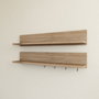Hanah Home AE106 - 4684 Estantería de Pared Nogal